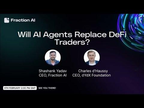 How AI agents are gonna redefine the way we interact with DeFI. With our CEO Shashank Yadav